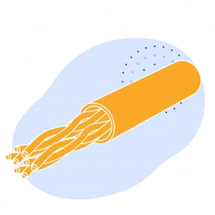 Кабель связи бронированный 500 пар 0.4 мм ТППэпБ ГОСТ 31943-2012