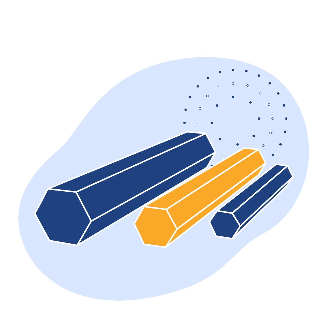 Шестигранник нержавеющий 90 мм AISI 201 ГОСТ 18968-73