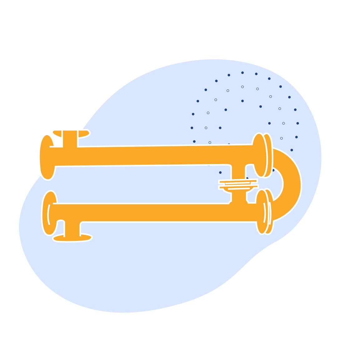 Водоводяной подогреватель 10 шт 0.94 м2 18.2 кВт 0.016 Гкал/час 11.1 т/час