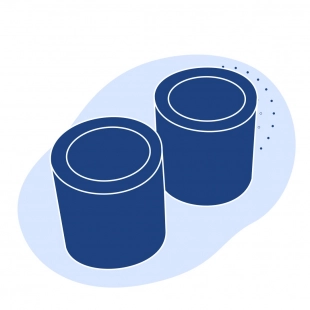 Капролоновая втулка 270х1400 мм черная ПА 6-МДМ