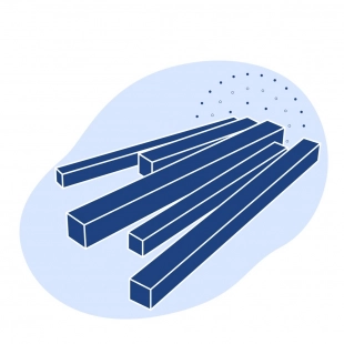 Квадрат нержавеющий 270 мм AISI 304L ГОСТ 18968-73