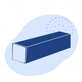 Оцинкованная квадратная труба 35х35х1.4 мм Ст3пс ГОСТ 8639-82
