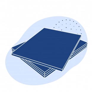 Текстолит листовой электротехнический 1 мм ЛТ ГОСТ 2910-74