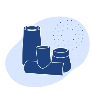 Титановый переход 88.9х76.3х2.5 мм ВТ1-0 ГОСТ 17375-2001